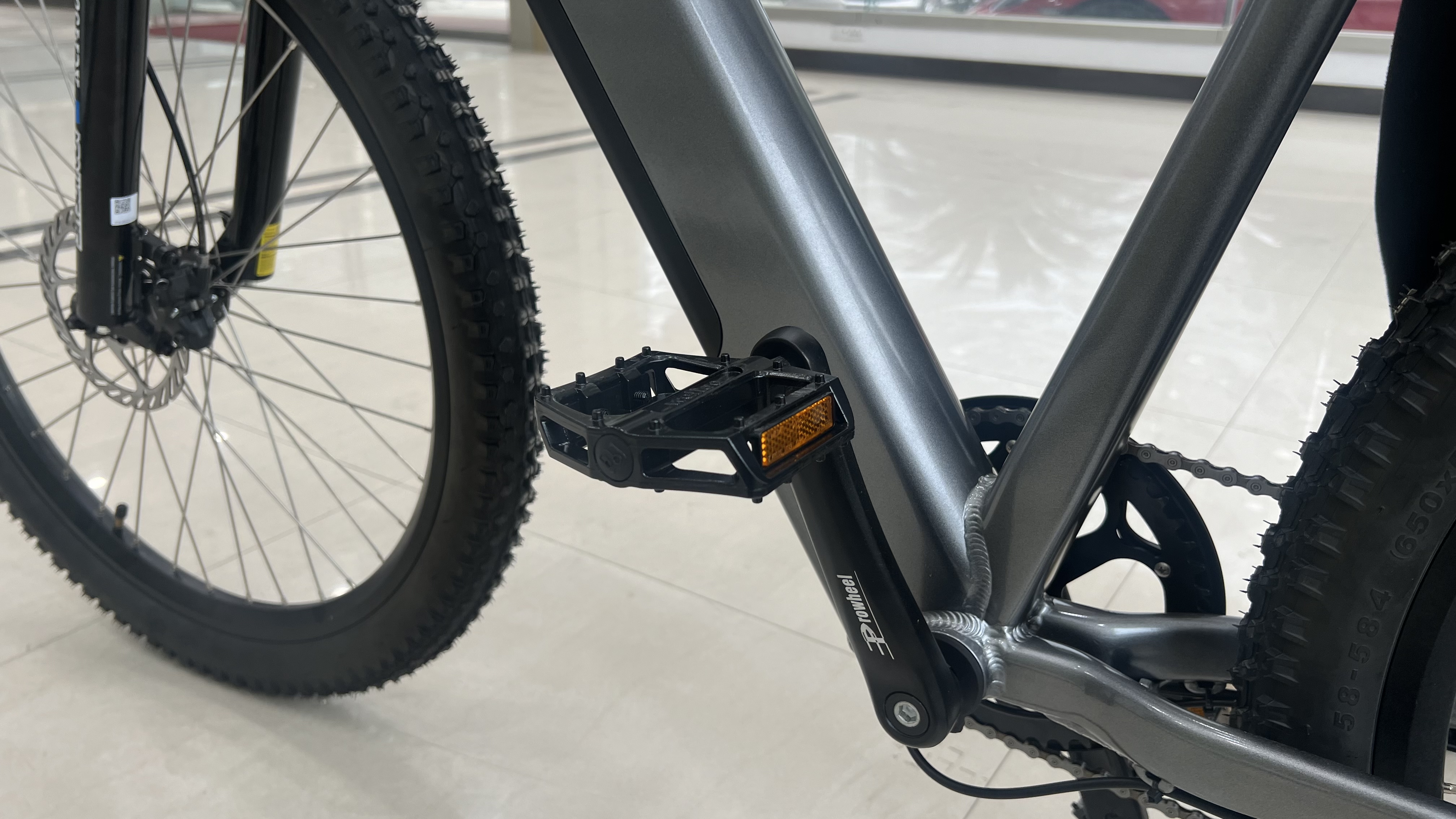 Powerful BaFang Motor Samsung Integrated Battery Electric Mountain Bike