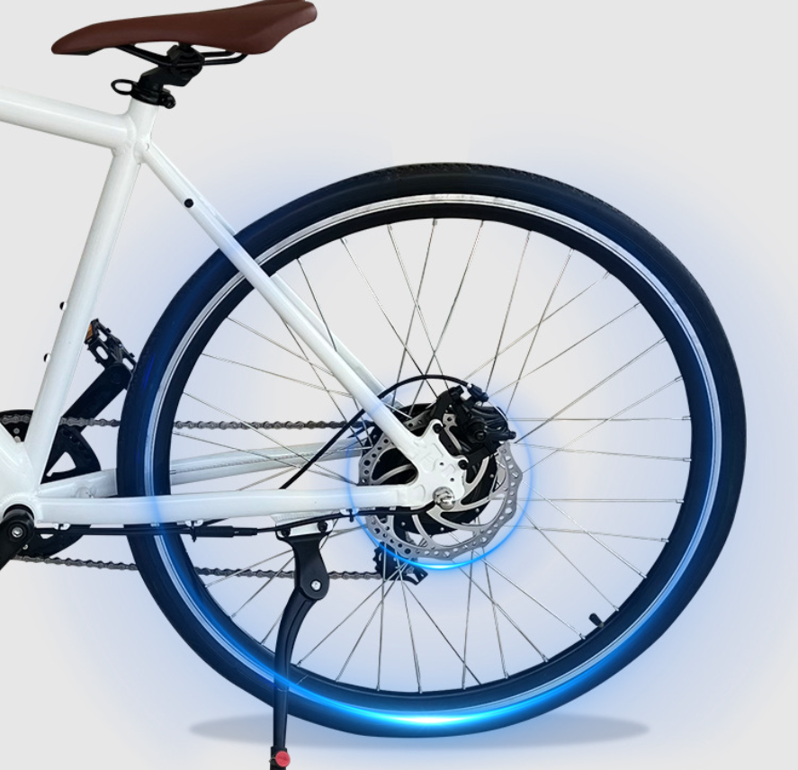 Club Riding lightweight Rear Motor Electric Commuter Bike