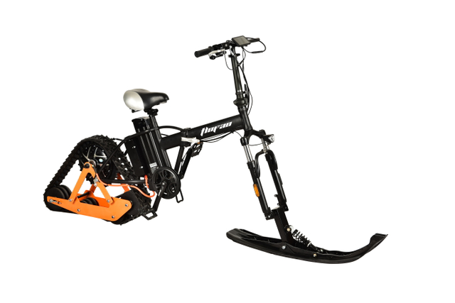 Powerful Waterproof Electric Folding Bike For Snow