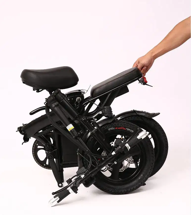 City Commute portable Steel Rigid Fork Electric Folding Bike