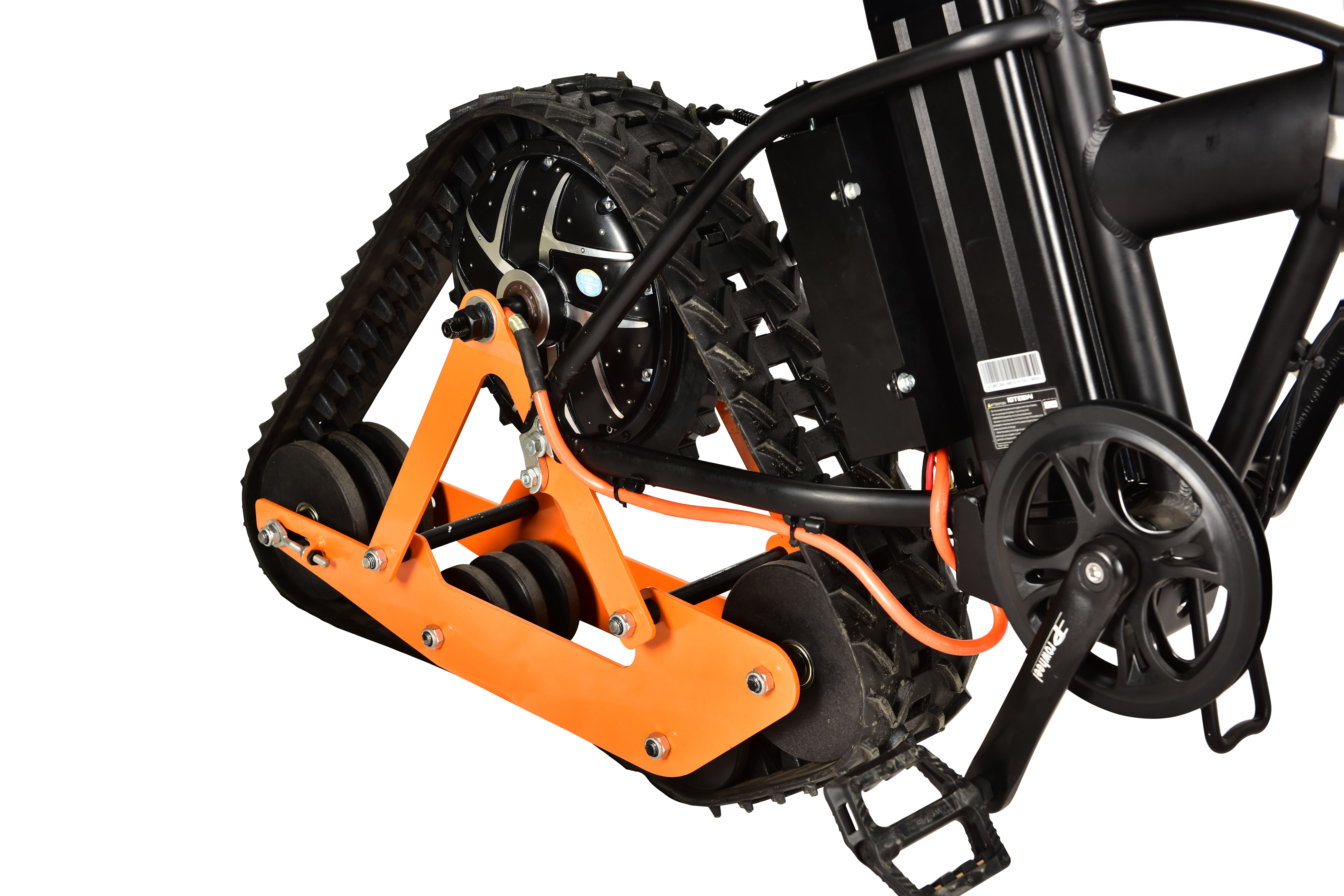 Powerful Waterproof Electric Folding Bike For Snow