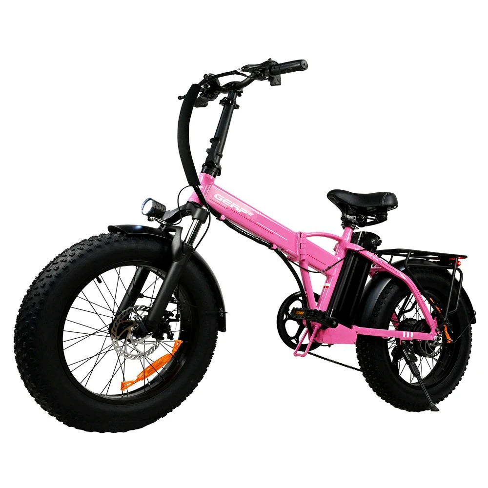 Lightweight Powerful Fat Tire Electric Folding Bike