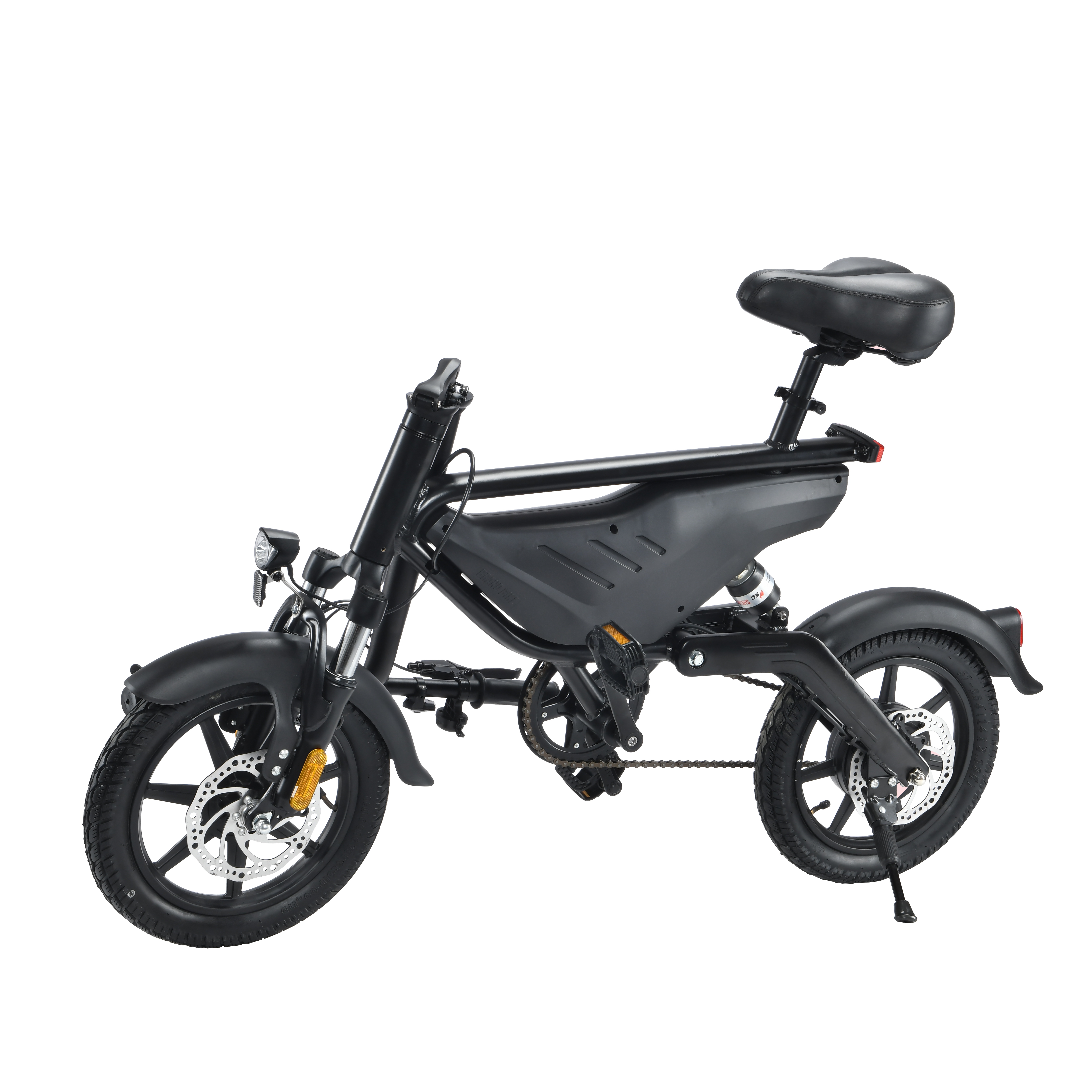 City Commute Removable Battery Stainless Steel Electric Folding Bike