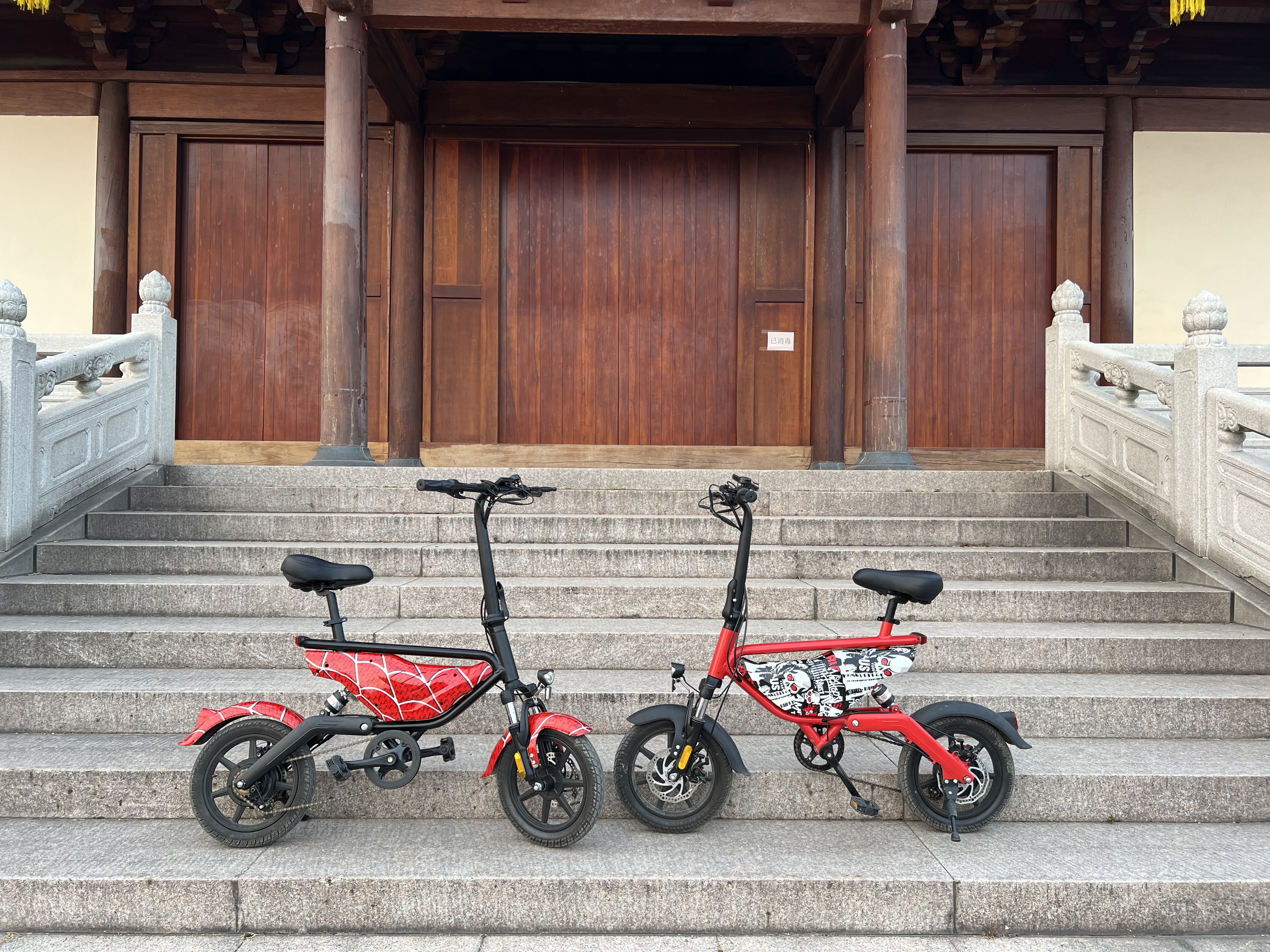 Exercise Portable 6061 Alloy Electric Folding Bike