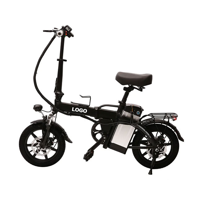 off road portable Steel Rigid Fork Electric Folding Bike