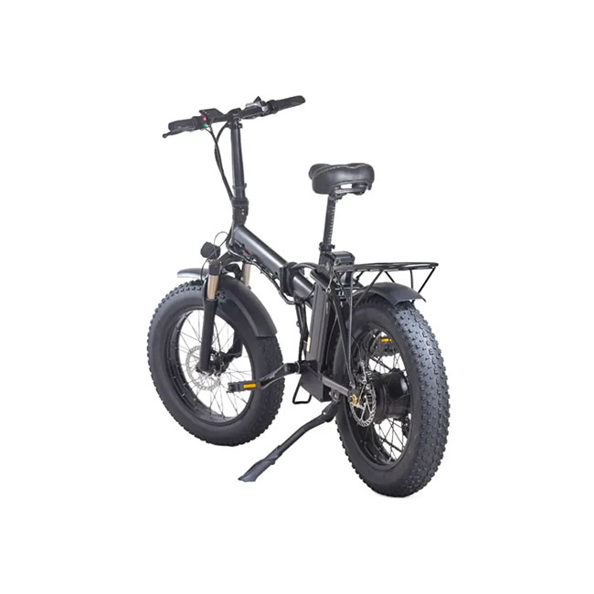 Kids Biking fat tire Steel Rigid Fork Electric Folding Bike