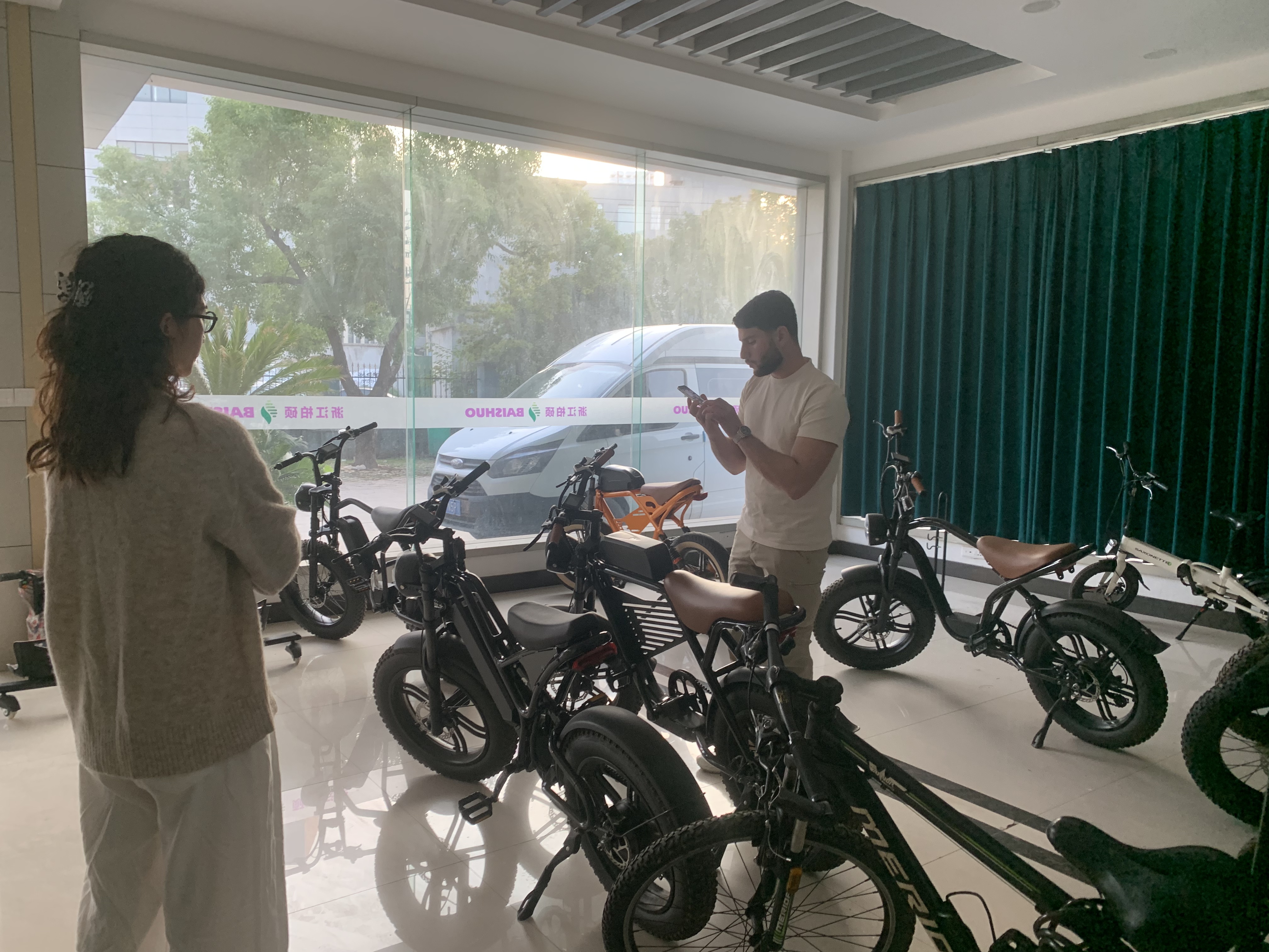 electric folding bike