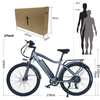 Electric Bike For Adults 27.5*2.4" UP to 50 Miles 36V 250Wh Fast-Charge Rear Rack