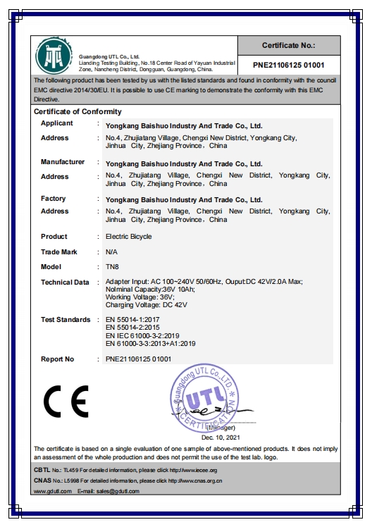 ce certificate