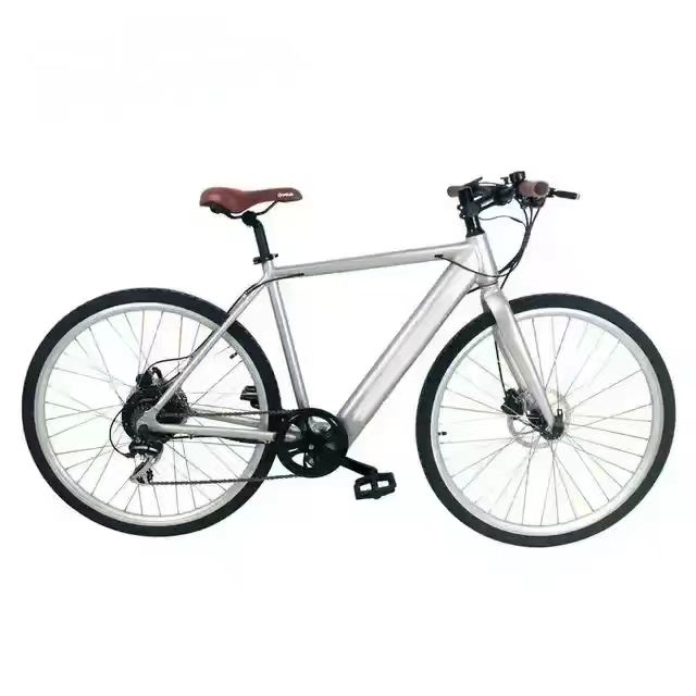 Club Riding white Rear Motor Electric Commuter Bike