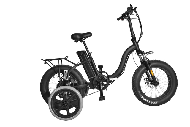 4 Wheels Urban Ebike unisex Electric Folding Bike