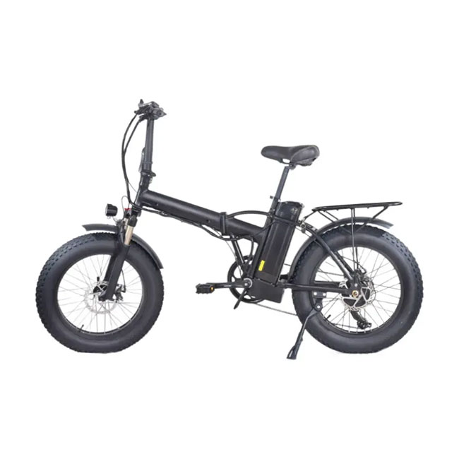 Kids Biking fat tire Steel Rigid Fork Electric Folding Bike